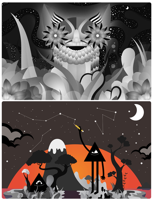 Infectious vinyls by Brett Wilkinson / Onesidezero
