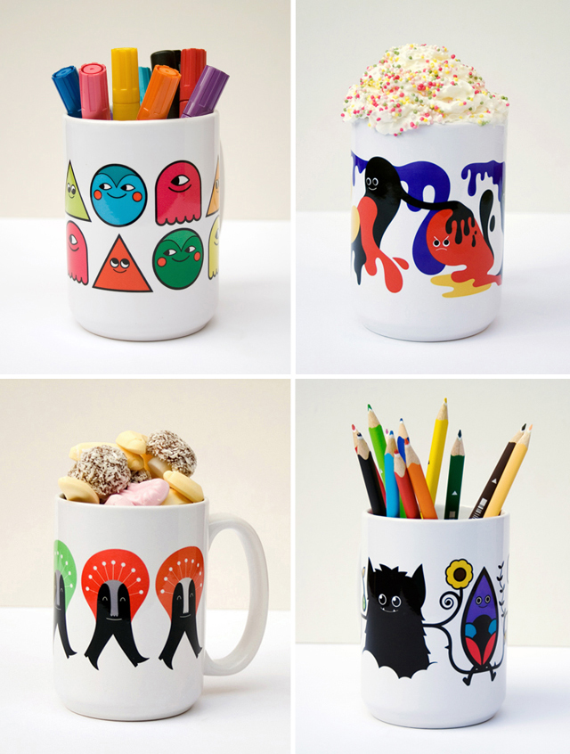 Designs for LoveThatMug by Brett Wilkinson / Onesidezero